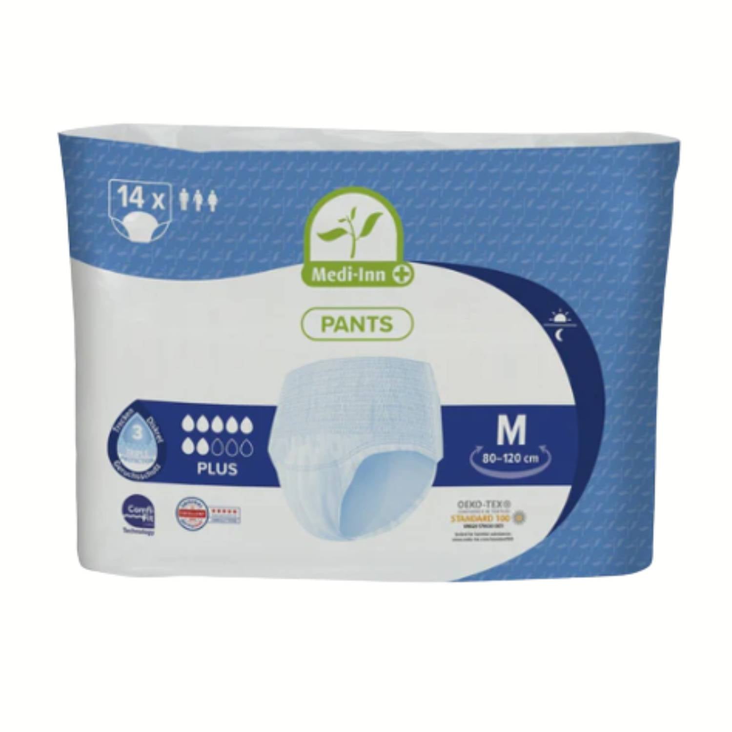 Medi-Inn Pants PLUS - diskreter Schutz bei mittlerer Saugstärke - 1500 ml, Gr. M-XL
